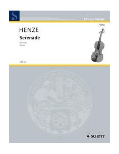HENZE H.W.-Serenade (1949) pour alto (Knox)