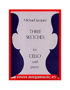 JACQUES M.-Schizzi (3) per violoncello e pianoforte