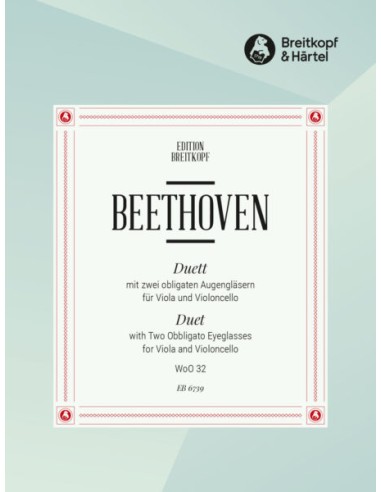 BEETHOVEN L.V.-Duo per viola e violoncello (Hess)
