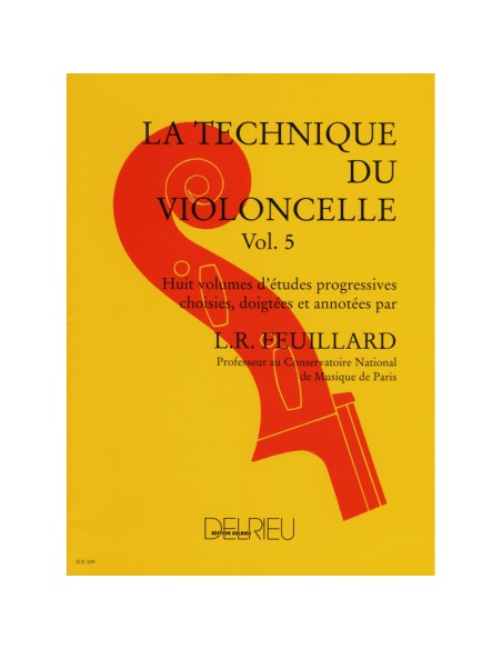 FEUILLARD L.R.-Technik 5º für Violoncello