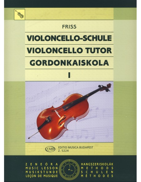 FRISS A.-Metodo per violoncello Vol.1