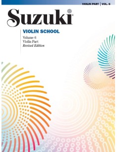 SUZUKI S.-6th Violin School (Revised Edition)