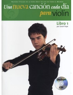 DIVERS-Un nouvel air Un jour pour violon (éd. espagnole) (Inc.CD) (Pape)