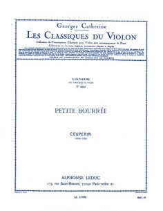 COUPERIN F.-Petite Bourree for Violin and Piano (Catherine)