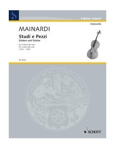 MAINARDI E.-Studi e pezzi (1923/1953) per violoncello