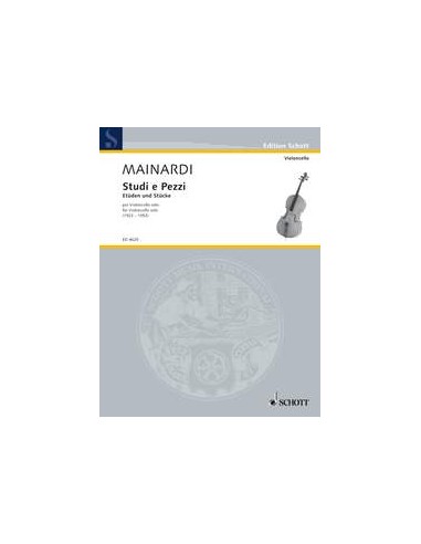MAINARDI E.-Studi e pezzi (1923/1953) per violoncello