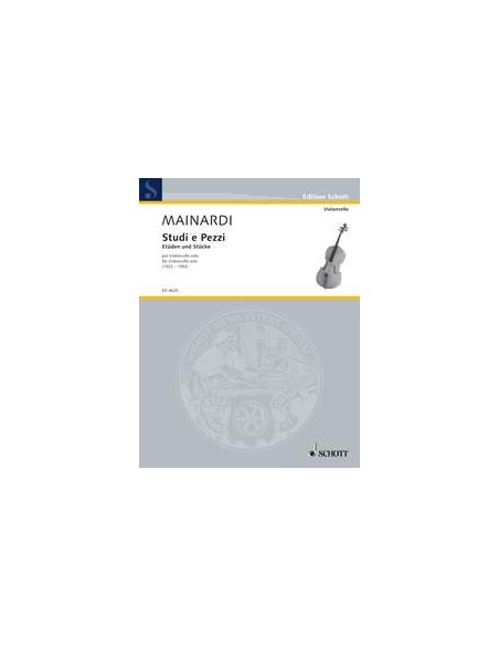 MAINARDI E.-Studi e pezzi (1923/1953) per violoncello