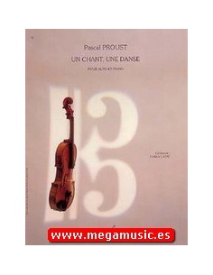 PROUST P.-Un Chant une Danse per viola e pianoforte