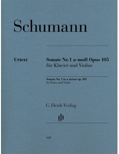 SCHUMANN R.-Sonate Op.105 a-Moll für Violine und Klavier (Urtext)