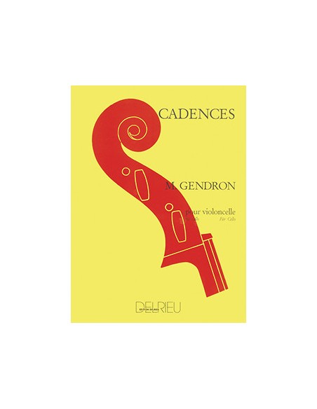GENDRON M.-Cadences for Cello
