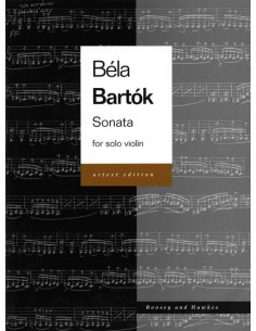 BARTOK B.-Sonate pour violon (Urtext) (P.Bartok)
