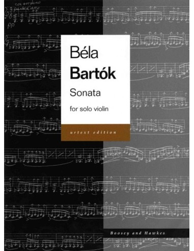 BARTOK B.-Sonate pour violon (Urtext) (P.Bartok)