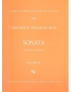 RUST F.W.-Sonate für Viola und Gitarre