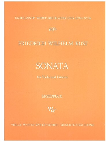 RUST F.W.-Sonata per Viola e Chitarra