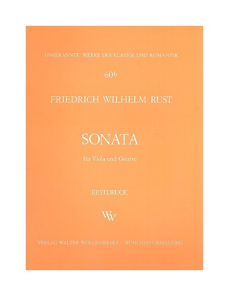 RUST F.W.-Sonata per Viola e Chitarra