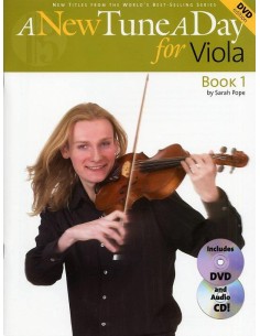 MISCELLANEOUS-A New Tune A Day for Viola Vol.1 (Inc.CD and DVD) (Pope)