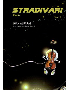 ALFARAS J.-Stradivari Vol.3 (Method) for Violin (Inc. CD)