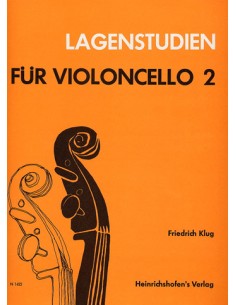 KLUG F.-Lagenstudien Vol.2 pour violoncelle