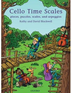 BLACKWELL K.-Cello Échelles de temps pour violoncelle