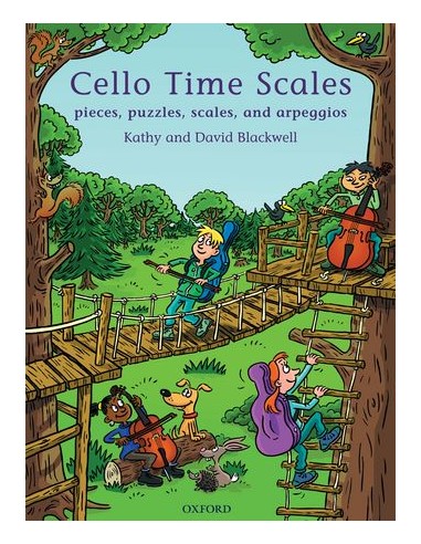 BLACKWELL K.-Cello Échelles de temps pour violoncelle
