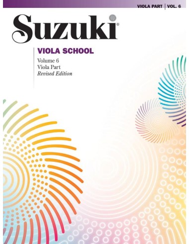 SUZUKI S.-6th School for Viola (Revised Edition)