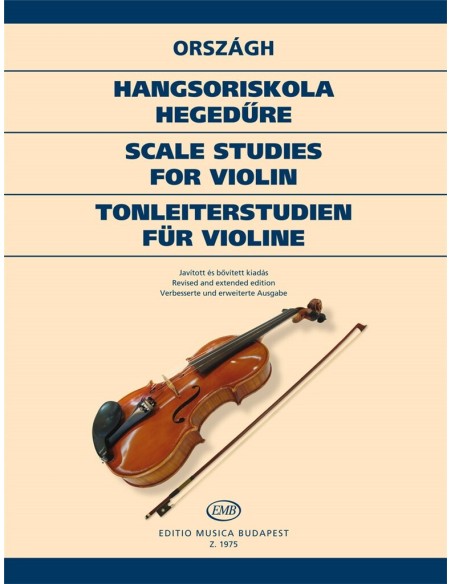 ORSZAGH T.-Studi di scale per violino