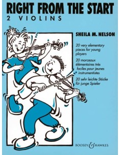 NELSON S.M.-Right from Start for 2 Violins