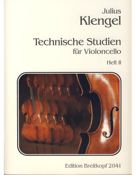 KLENGEL J.-Technical Studies Vol.2 for Cello