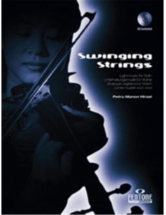 HIRZEL P.M.-Swinging Strings para Violin (Inc.CD)