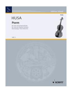 HUSA K.-Poema per viola e pianoforte