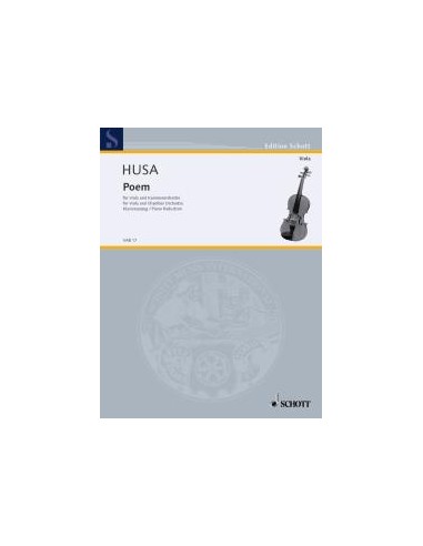 HUSA K.-Poema per viola e pianoforte