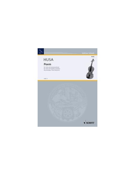 HUSA K.-Poema per viola e pianoforte