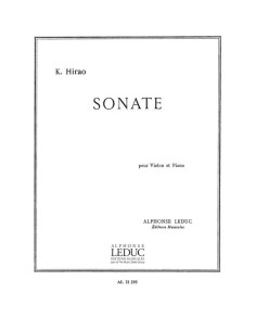 HIRAO K.-Sonate per violino e pianoforte