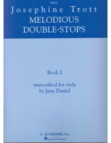 TROTT J.-Melodic Double String Studies Vol.1 for Viola (Daniel)