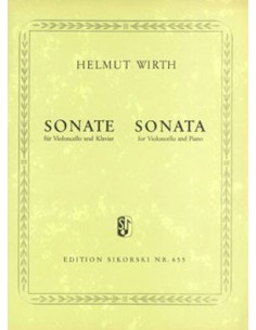 WIRTH H.-Sonata per violoncello e pianoforte