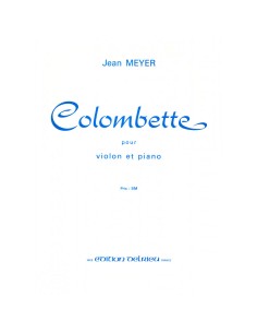 MEYER J.-Colombette pour violon et piano