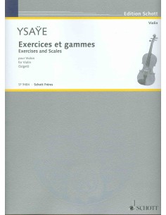 YSAYE E.-Esercizi e Scale per Violino (Szigeti)