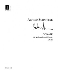 SCHNITTKE A.-Sonate pour violoncelle et piano