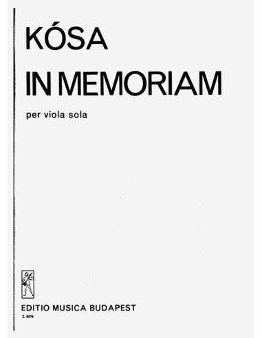 KOSA G.-In Memoriam per Viola