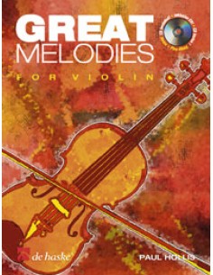 HOLLIS P.-Great Melodies for Violin (Inc.CD) (Van Rompaey)