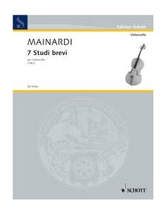 MAINARDI E.-Brief Studies (7) pour violoncelle
