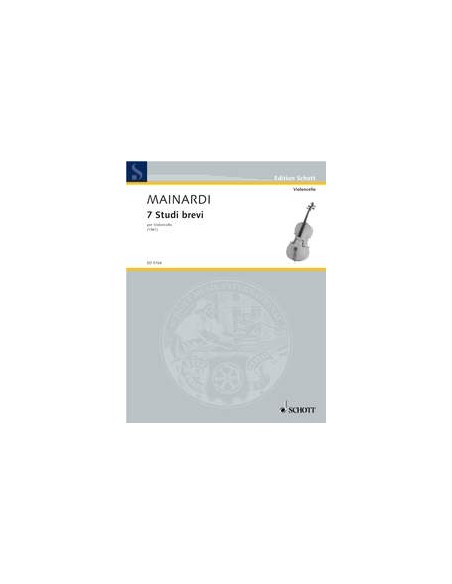 MAINARDI E.-Brief Studies (7) pour violoncelle