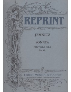 JEMNITZ S.-Sonate op.46 pour alto