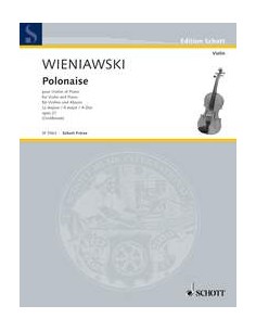 WIENIAWSKI H.-Polacca per violino e pianoforte (Crickboom)