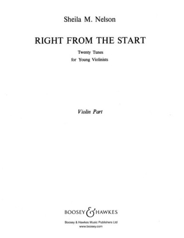 NELSON S.M.-Right from Start for Violin