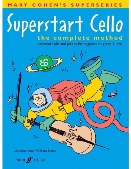 COHEN M.-Superstart Violoncelle pour violoncelle (Inc.CD)