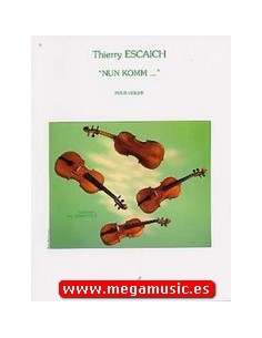 ESCAICH T.-Num Komm for Violin