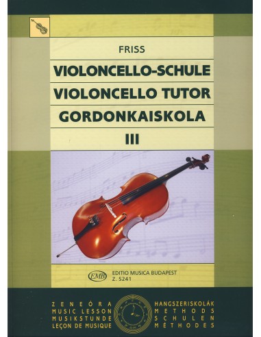 Méthode FRISS A. pour violoncelle Vol.3