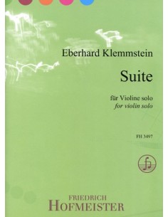 KLEMMSTEIN E.-Suite per Violino