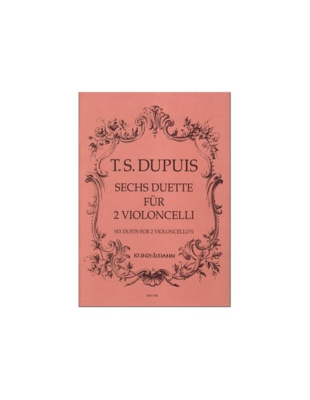 DUPUIS T.S.-Duets (6) pour 2 violoncelles